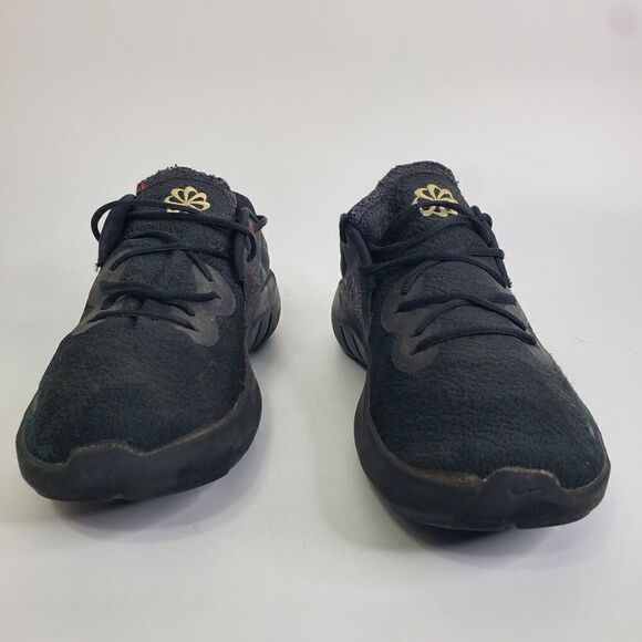 Nike Flex Run 2021 Shoes Mens Size 8 Black Melon Tint Light Blue CW3408-001 - Picture 7 of 15